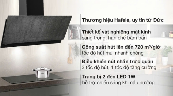 Máy Hút Mùi Hafele HH-WVS90A 533.86.003