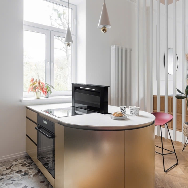 Máy hút khói khử mùi âm tủ Malloca Downdraft K-900BM