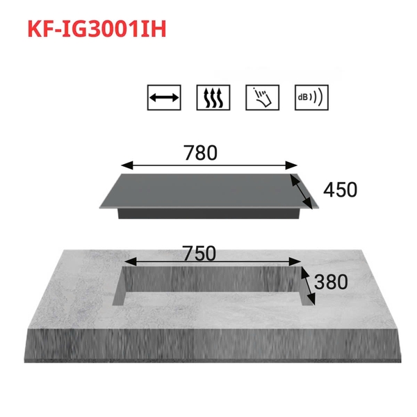 Bếp Từ KAFF KF-IG3001IH