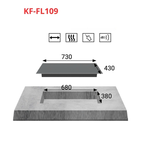 Bếp Điện Từ KAFF KF-FL109