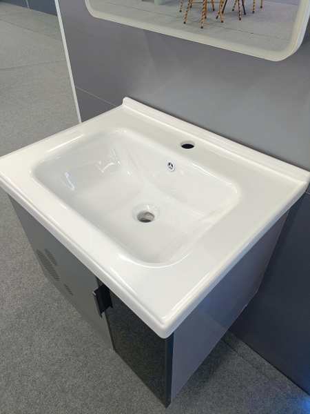 Bộ tủ chậu lavabo, tủ gương phòng tắm TC 011-60