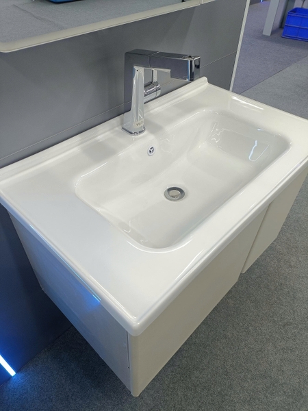 Bộ tủ chậu lavabo, tủ gương phòng tắm TC 010-80