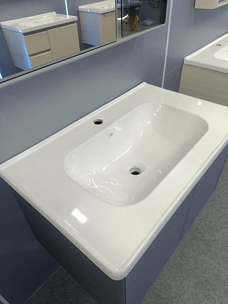 Bộ tủ chậu lavabo, tủ gương phòng tắm TC 014-80