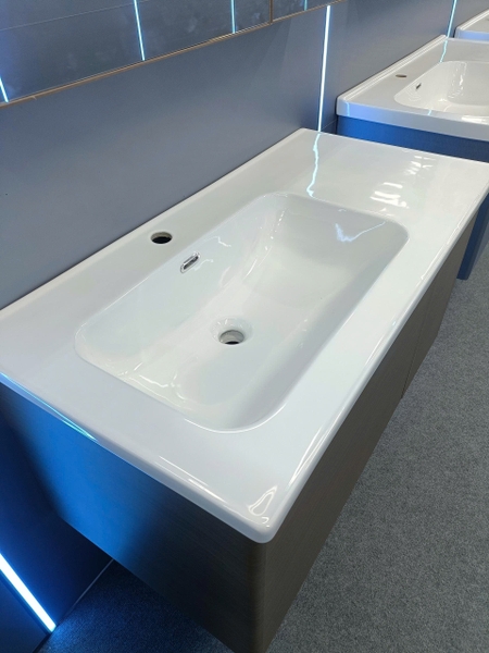 Bộ tủ chậu lavabo, tủ gương phòng tắm TC 031-100