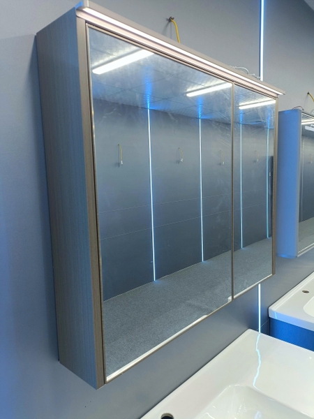 Bộ tủ chậu lavabo, tủ gương phòng tắm TC 031-100