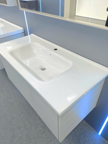 Bộ tủ chậu lavabo, tủ gương phòng tắm TC 015 -100