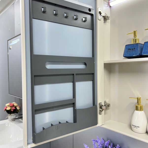 Bộ tủ chậu lavabo, tủ gương phòng tắm TC 013 - 01