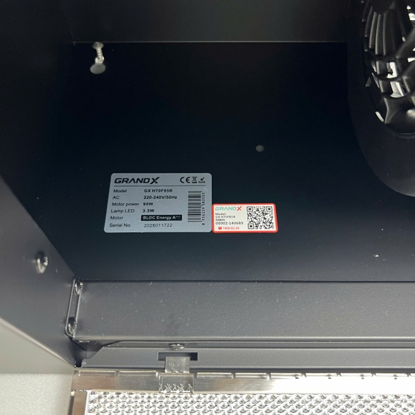 Máy hút mùi âm tủ GrandX GX H70F85B