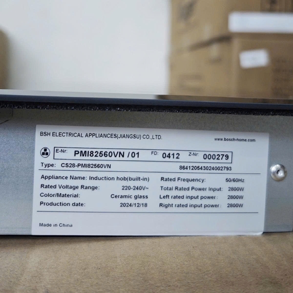 Bếp từ đôi Bosch PPI82560MS Serie 8