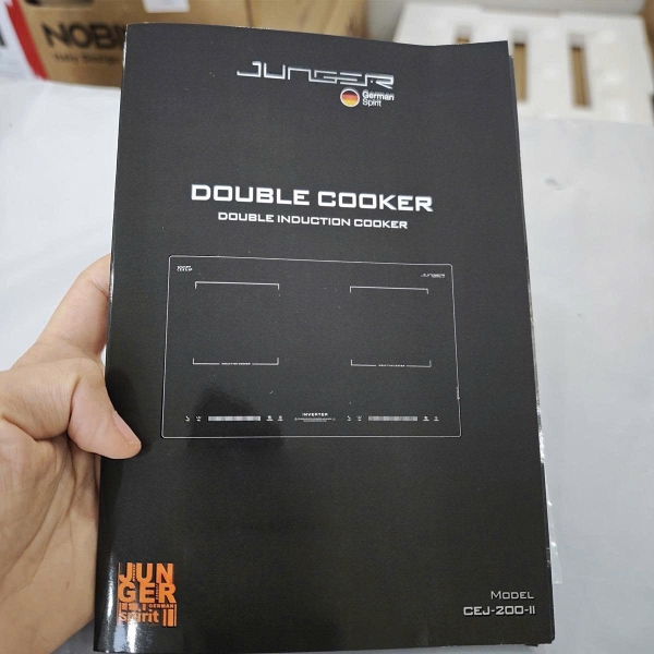 Bếp từ đôi Junger JG CEJ-200-II