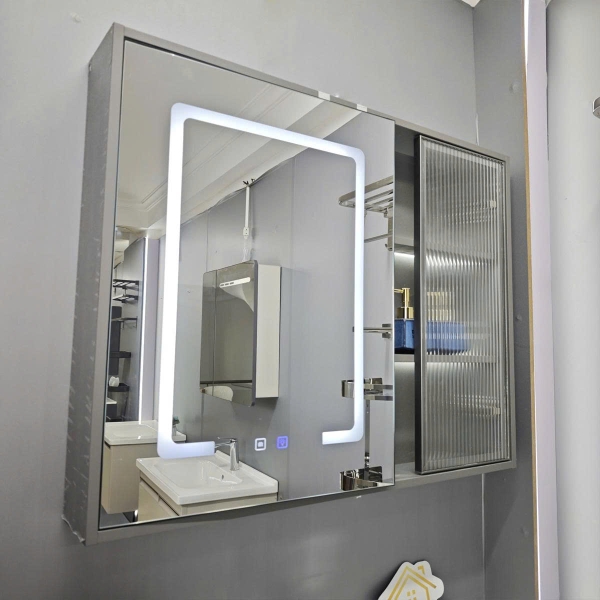 Bộ tủ chậu lavabo, tủ gương phòng tắm YS 702