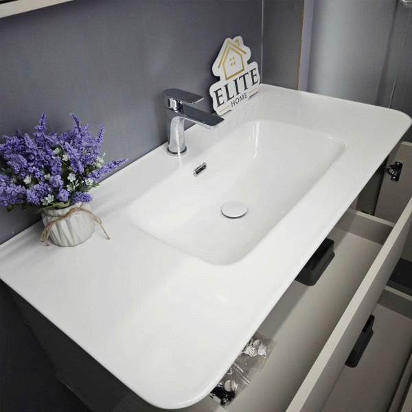 Bộ tủ chậu lavabo, tủ gương phòng tắm YS 701