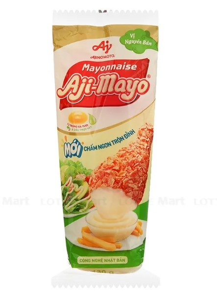 Xốt Mayonnaise Ajinomoto Aji-mayo, chai 130g