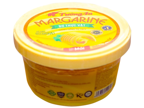 Bơ thực vật Margarine Tường An hũ 80g