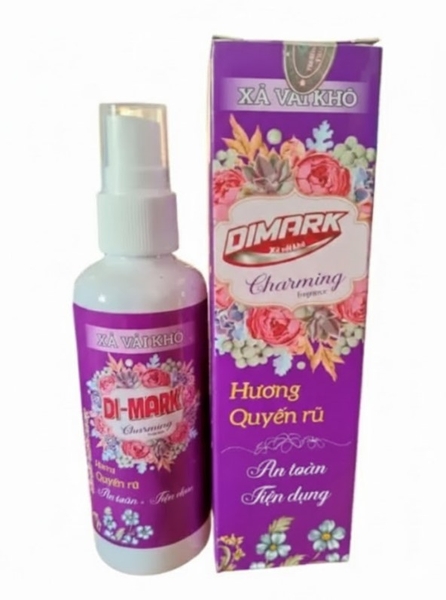 Nước xả vải khô Dimark, chai xịt 100ml