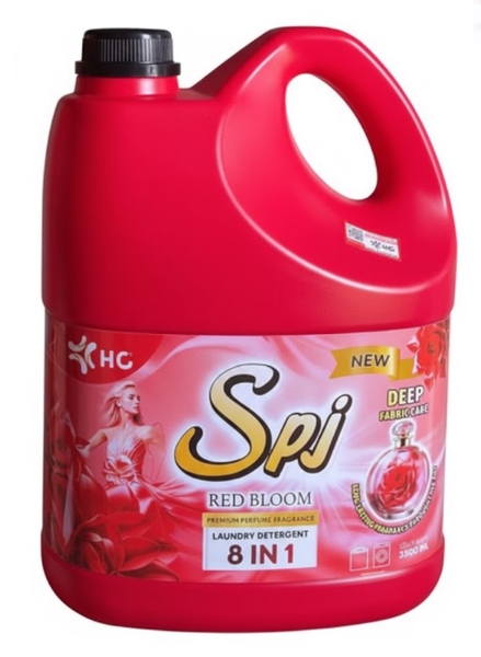 Nước giặt xả Thái Lan HC-SPJ hương hoa Hồng, can 3.5L