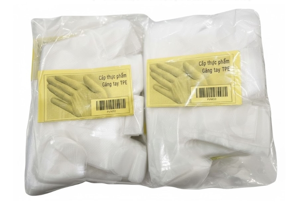 Găng tay nilon dùng một lần