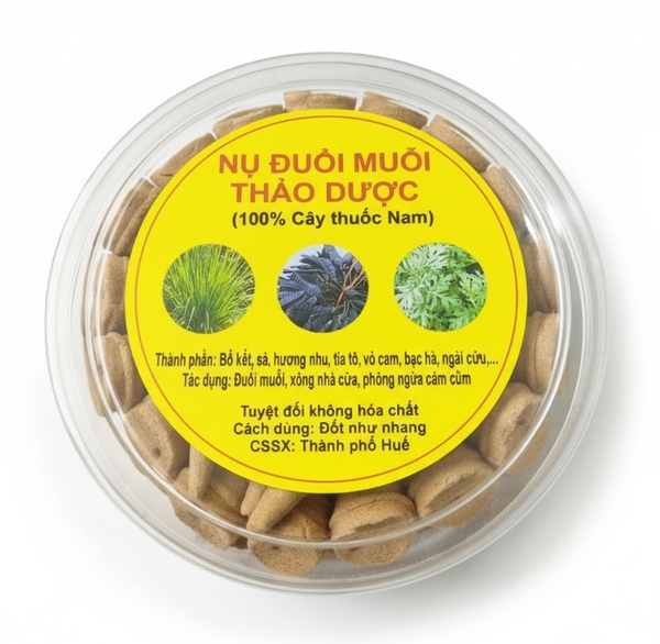 Nụ đuổi muỗi thảo dược Cường Hải, hộp 40 nụ