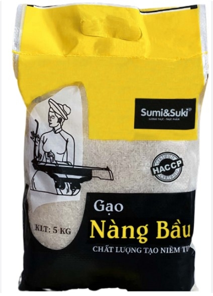 Gạo nàng bầu, túi 5kg