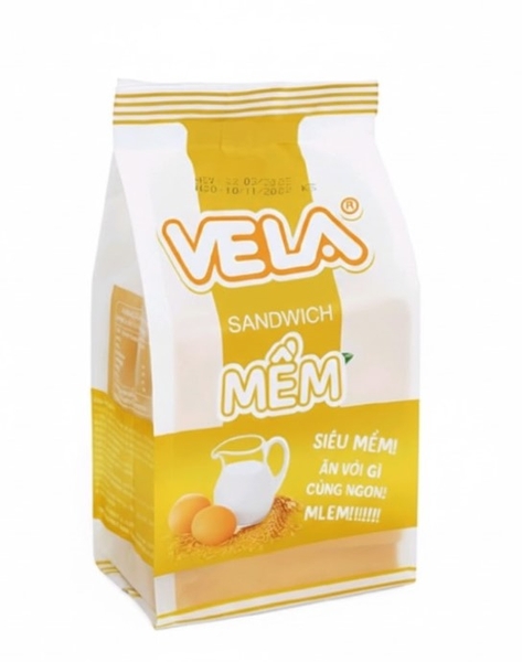 Bánh mì Sandwich Vela, túi 240g
