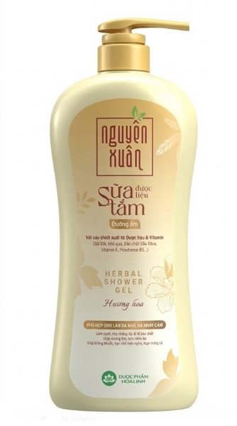 Sữa tắm dược liệu Nguyên Xuân sáng da 370ml