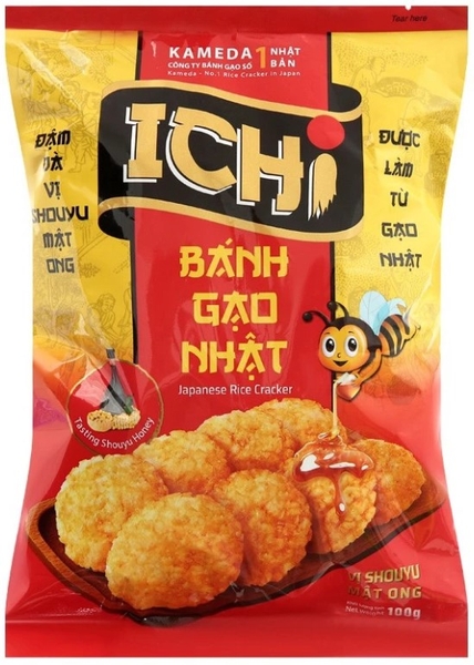 Bánh Gạo ICHI Vị Shouyu mật Ong 100g