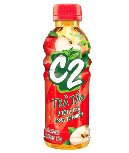 Nước ngọt C2 trà hương Táo 225ml