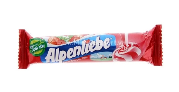 Kẹo sữa anpeliebe dâu thỏi