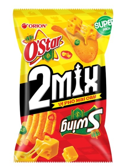 O’Star x Swing 2MIX vị phô Mai cay gói 30g