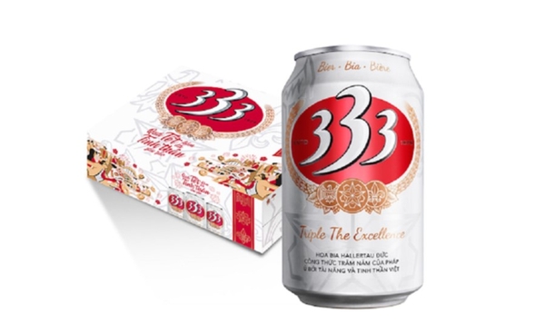 Thùng 24 lon Bia Sài Gòn 333