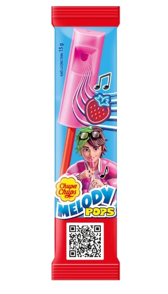 Kẹo mút còi thổi Chupa Chups Melody Pops