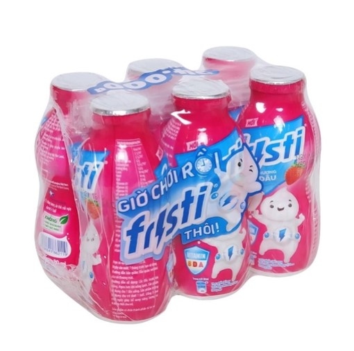 Sữa chua uống Fristi hương Dâu 80ml*6chai