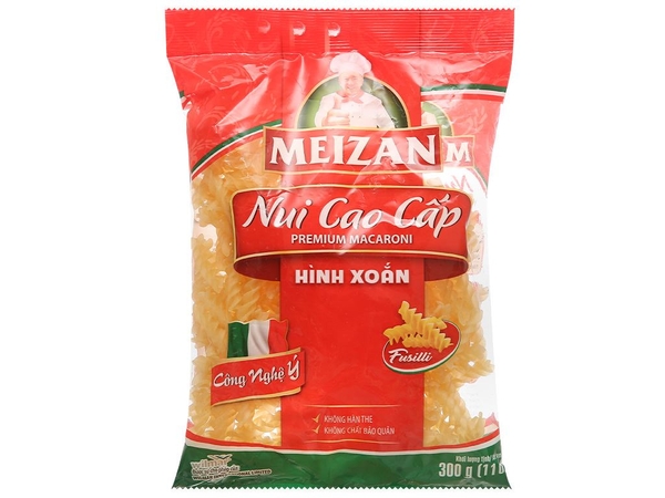 Nui xoắn cao cấp Meizan, 300g
