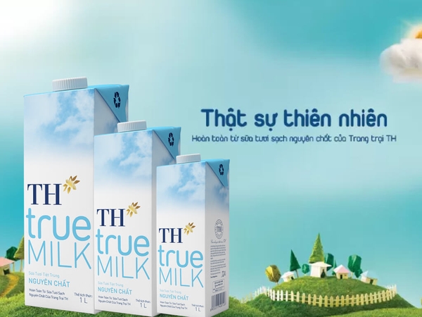 Sữa TH True Milk (không đường) 1L