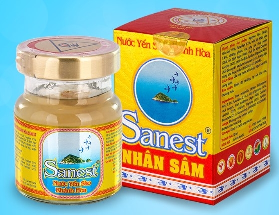Yến lọ Sanest nhân sâm