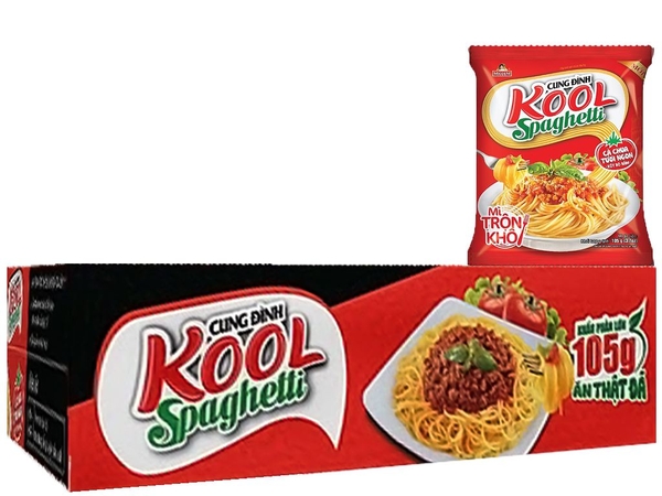 Mì trộn Cung Đình Kool Spaghetti (gói) 105g