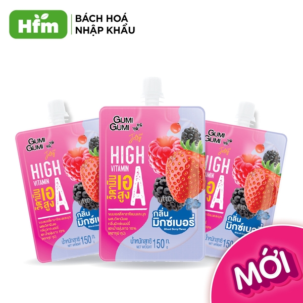 Thạch Gumi, vị quả mọng