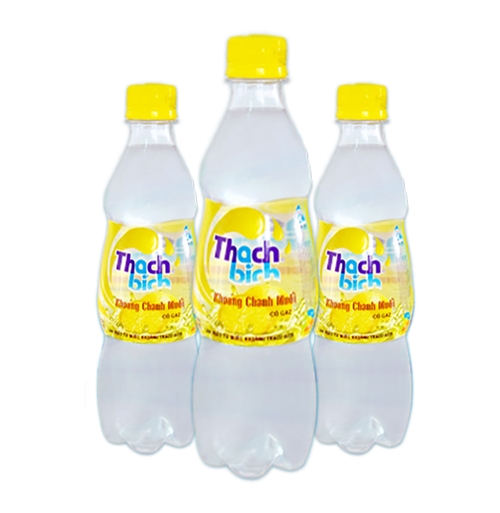 Nước ngọt Thạch Bích chanh muối, chai 480ml