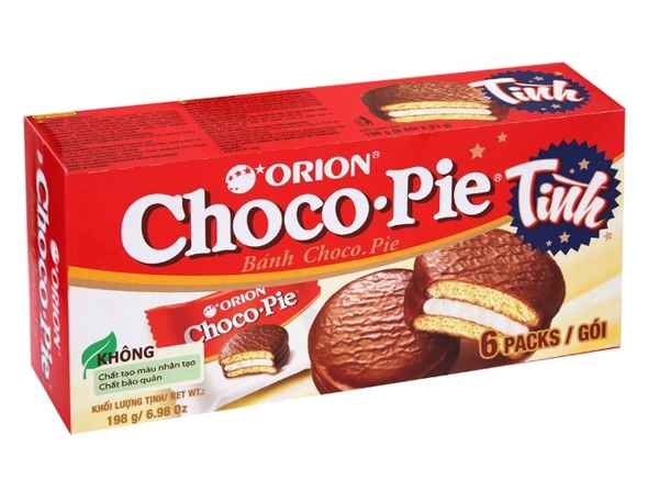 Bánh ChocoPie Orion, hộp 217.8g/6p