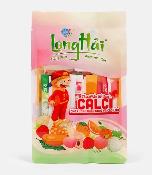 Thạch rau câu Long Hải bổ sung Canxi, gói 500 g