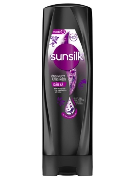Dầu xả Sunsilk óng mượt rạng ngời, chai 140g