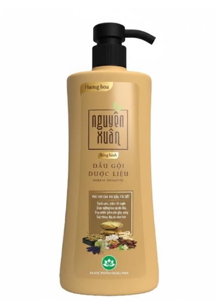 Dầu gội dược liệu Nguyên Xuân bồng bềnh, chai 350ml