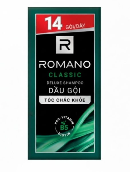 Dầu gội Romano Classic, gói 6ml