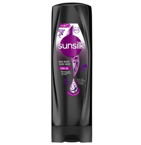 Dầu xả Sunsilk óng mượt rạng ngời, chai 320g