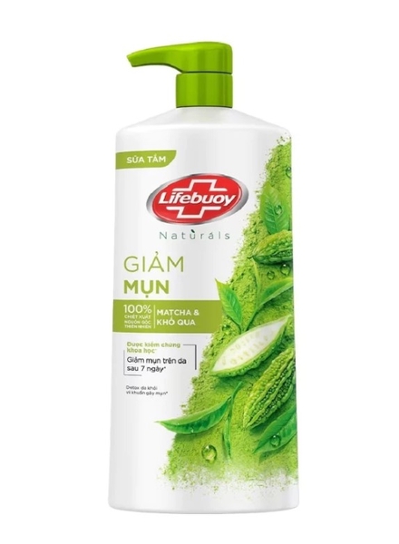 Sữa tắm Lifebouy Matcha & khổ qua 800ml