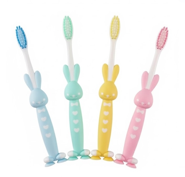 Bàn chải đánh răng cho em bé 3-12 tuổi hình thỏ