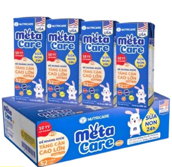 Sữa bột pha sẵn Meta Care, 110ml
