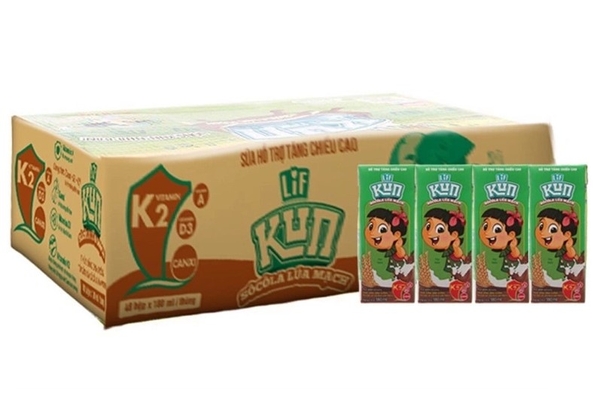 Sữa Kun hương Socola lúa mạch, 110ml