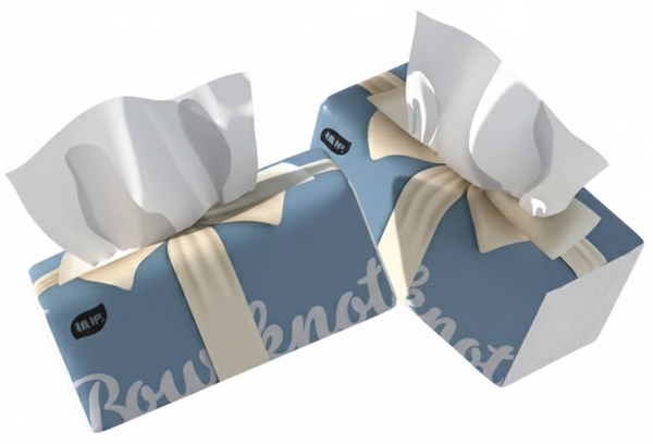 Khăn giấy rút, 4 lớp, 400 tờ