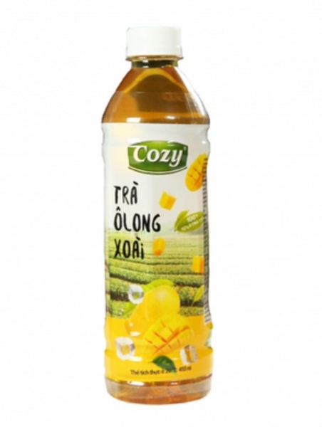 Trà Olong xoài Cozy, chai 455ml